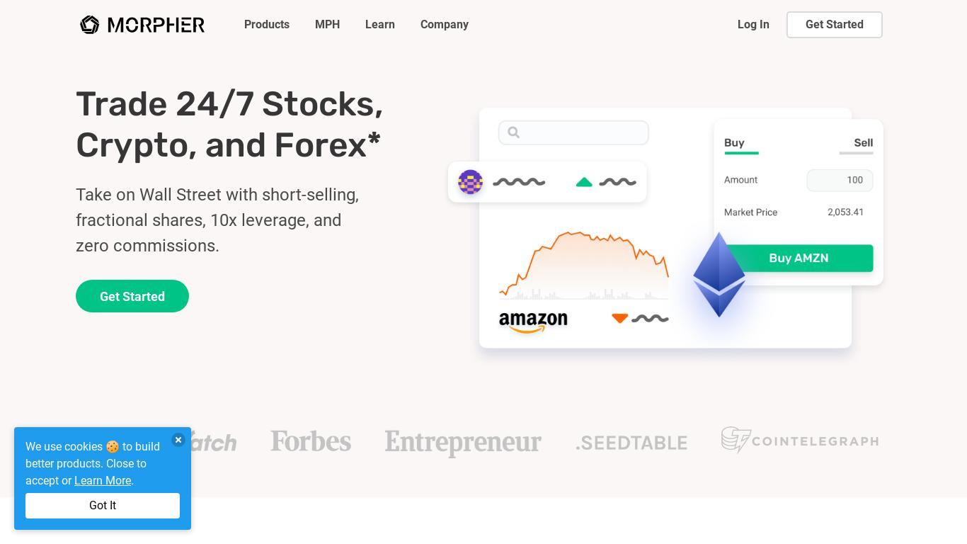 Discover your trading edge with 24/7 Stocks. Go long and short on global stocks, crypto, forex, and commodities. Zero Fees. Start Investing with $1.