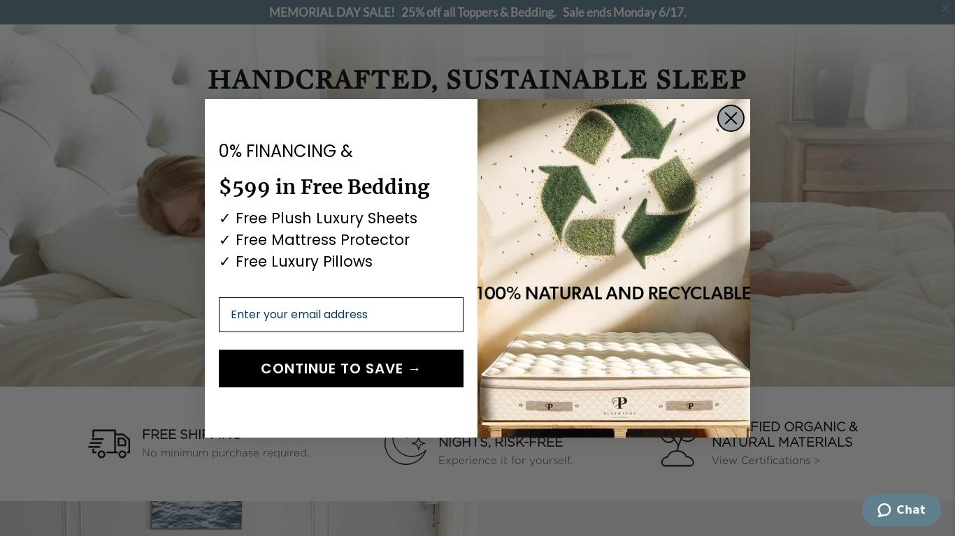 PlushBeds is a luxury mattress manufacturer, specializing in organic mattresses, latex mattresses, toppers, pillows & bedding. Free shipping & returns.