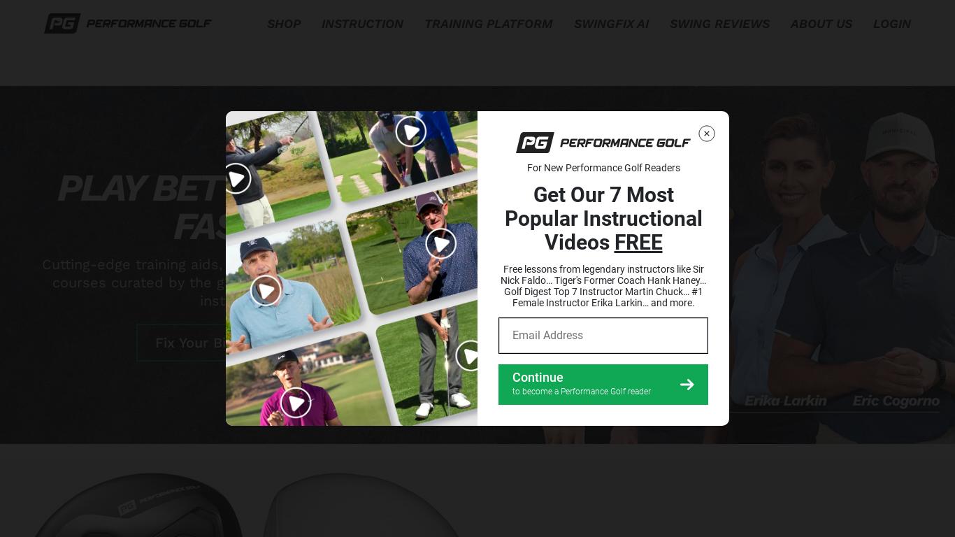 Get instant access to top value courses for golf with lifetime access across all devices. Say goodbye to swing imperfections with personalized swing reviews by PGA-level coaches. Meet former world #1 players and coaches to improve your golf game. Improve your shots and add distance to your drives with proven techniques. Contact us for more information.