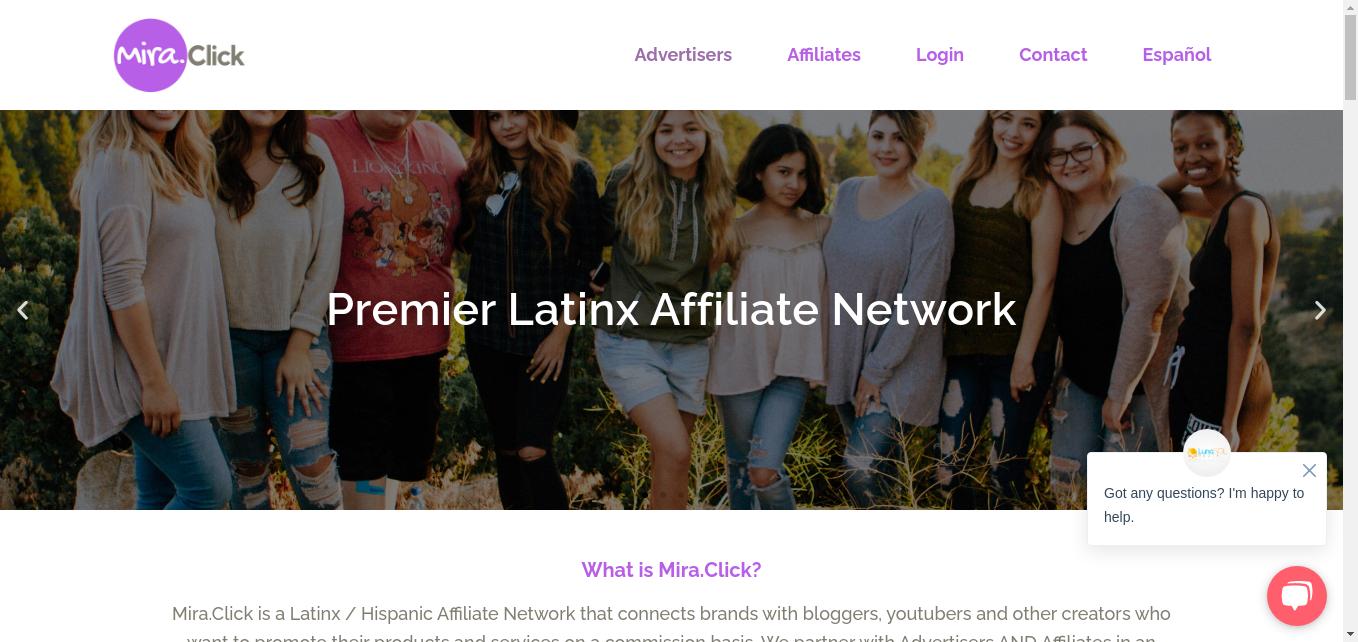 Home - Latino Affiliate Network - MiraClick