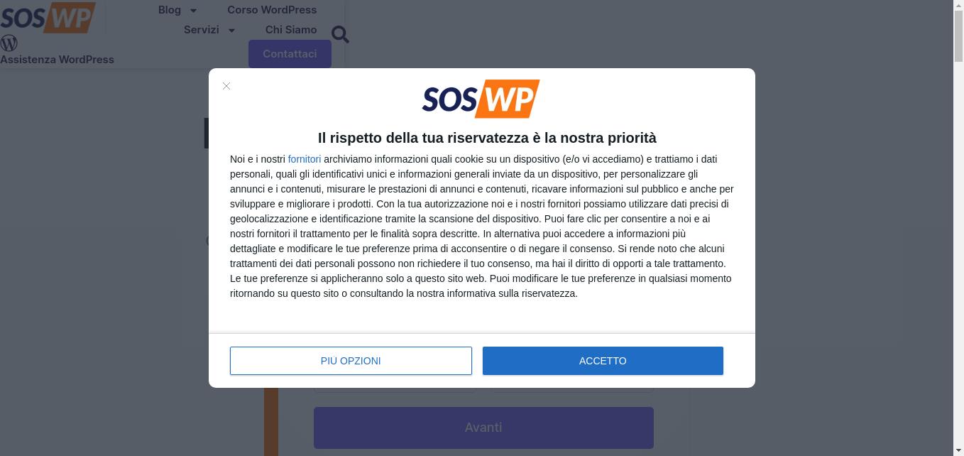 SOS WP è il più grande blog di guide WordPress per principianti in Italia. Impara come creare siti web, blog, e-commerce oggi stesso!