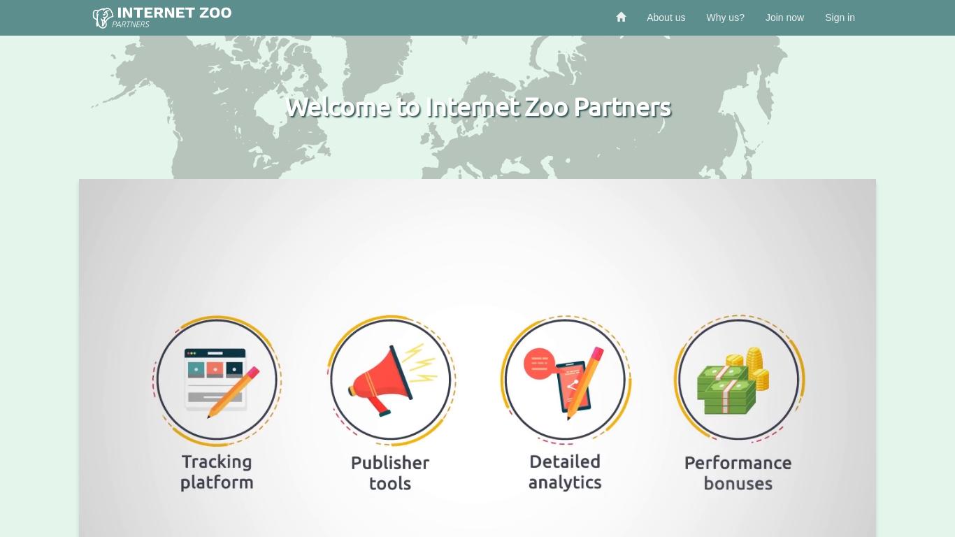 Join Internet Zoo Partners for high commissions, tested campaigns, and quality traffic. Get paid to promote exclusive brands and access tools for success. Sign up now!