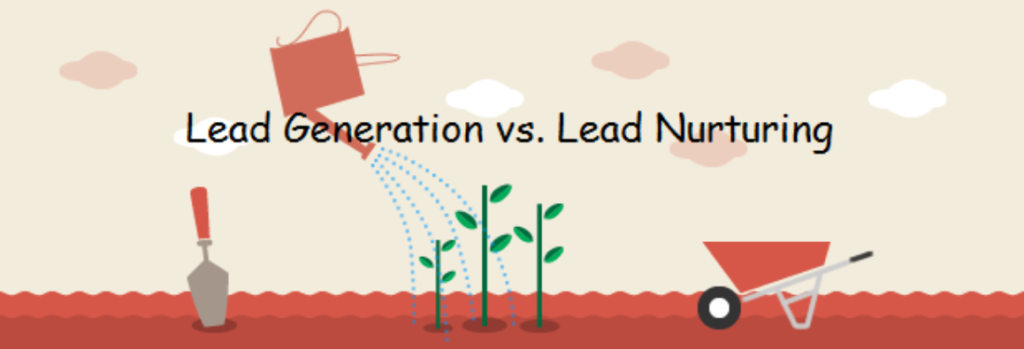 geração de leads x nutrição de leads