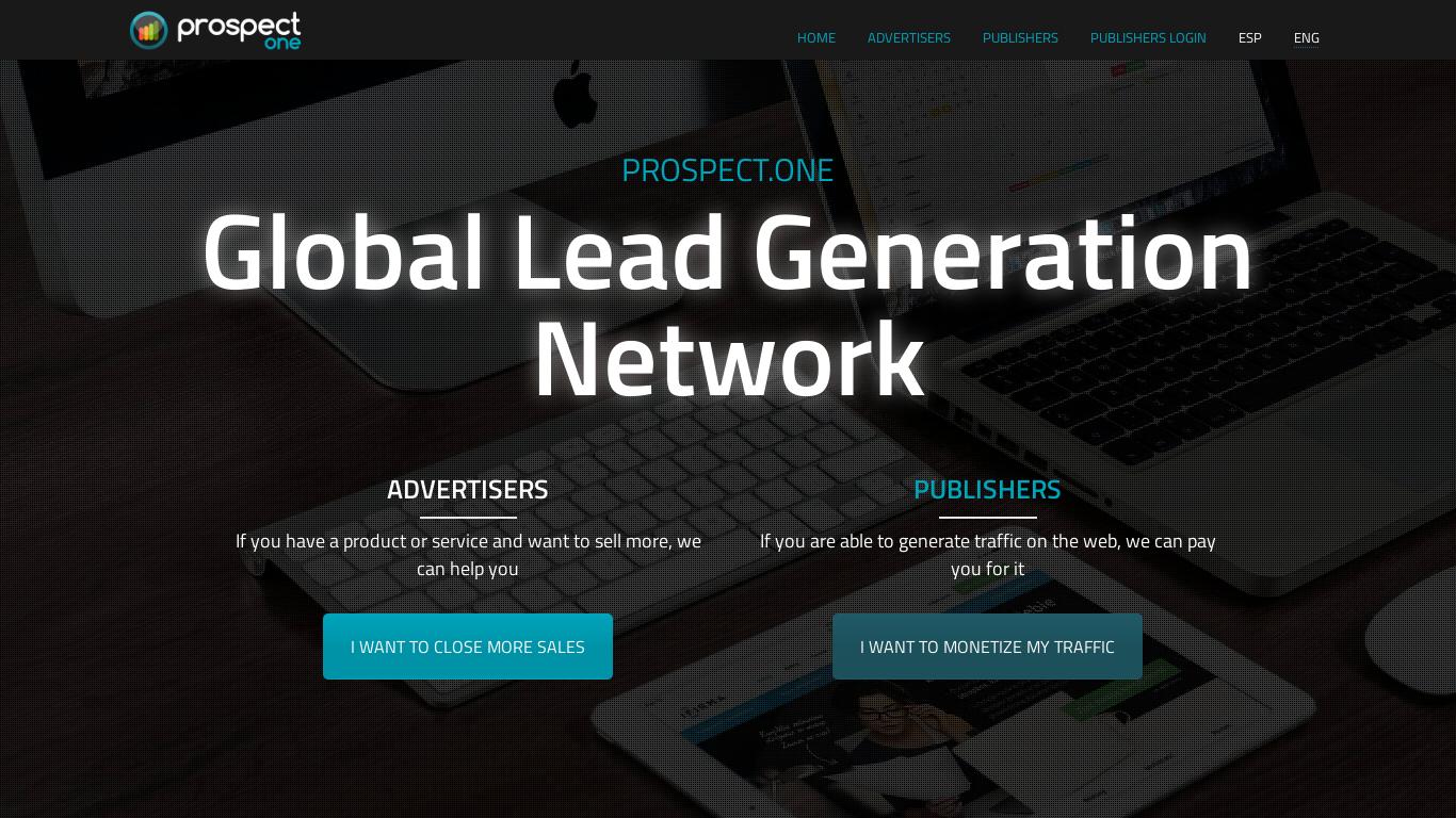 Prospect.One es una Lead Generation Network, red global de generación de Leads a través de los múltiples medios digitales disponibles.