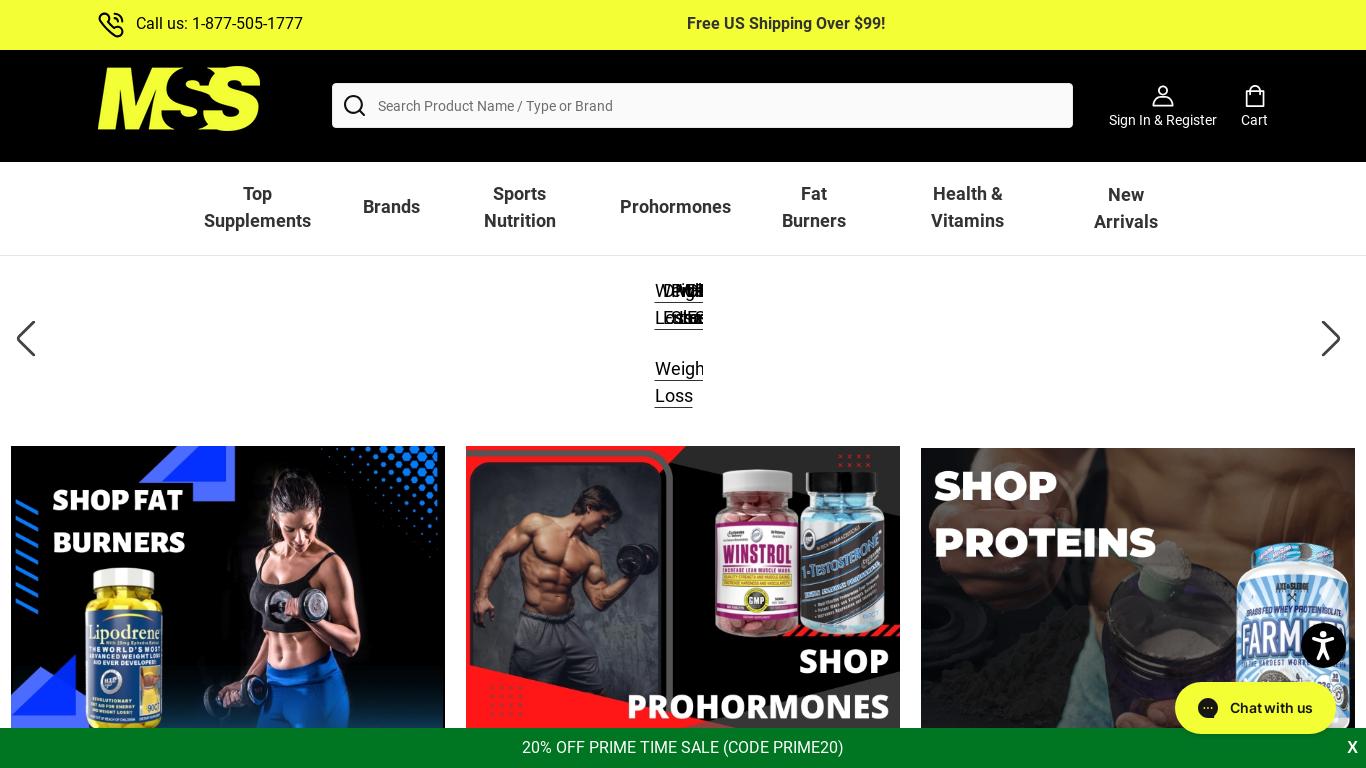 Buy Prohormones, Bodybuilding Supplements & Fat Burners. Free Shipping on Orders Over $99. In Business Since 1998.