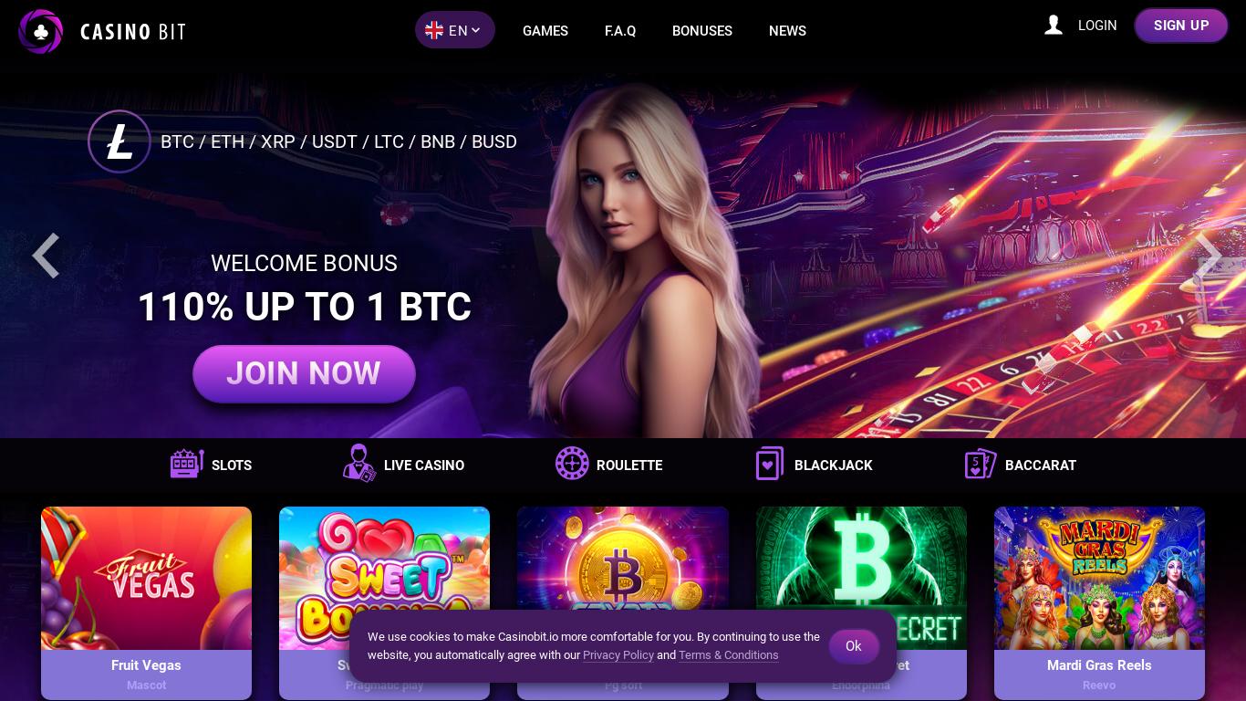 CasinoBit.io's General Terms and Conditions govern the use of their online casino games and website. By accepting the Terms and Conditions, players confirm they are over 18 and are legally allowed to participate in the games offered on the website. The website and games are provided without warranty and CasinoBit.io will not be liable for any losses incurred while using their services. Players are responsible for complying with the laws and regulations of their jurisdiction, and the use of VPN or any other service for IP disguise is prohibited. Dormant accounts and prohibited jurisdictions are also addressed in the Terms and Conditions. The Terms and Conditions may be amended at any time and the English version is the only officially recognized version.