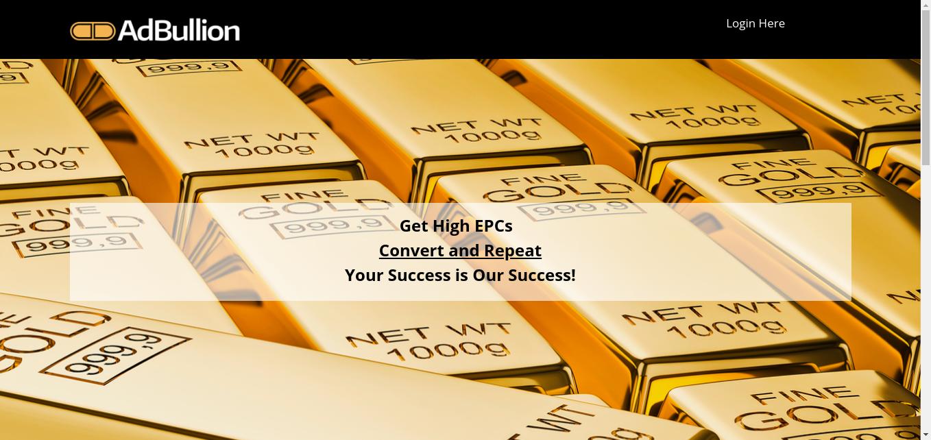 AdBullion.com – Get Great EPCs – We provide you with offers with excellent EPC so you can monetize and accumulate wealth