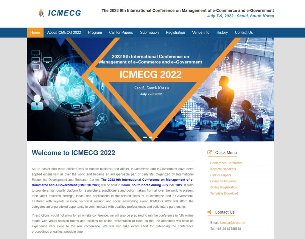 ICMECG 2022