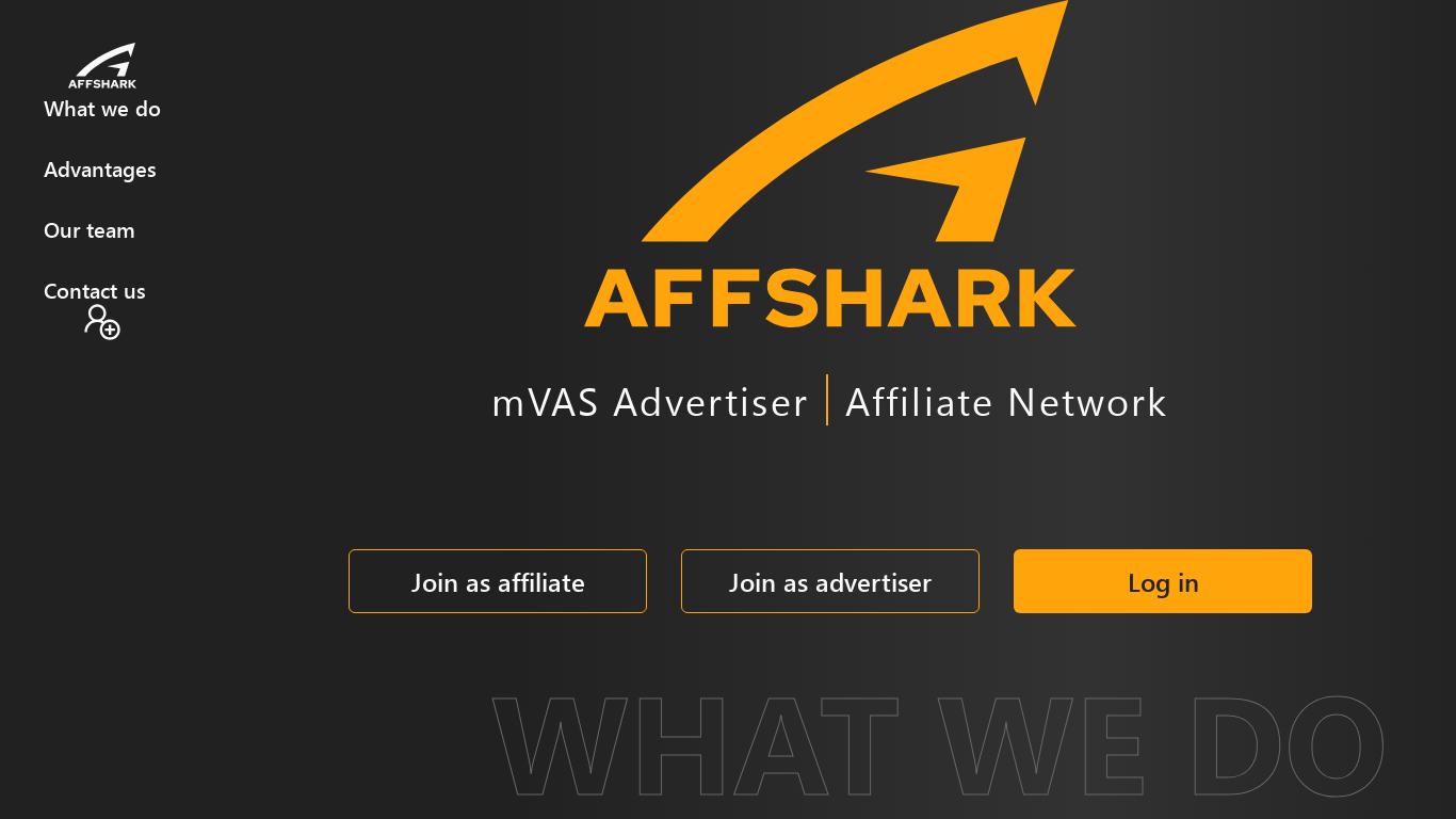 AffShark | Affiliate Network | mVAS Advertiser
