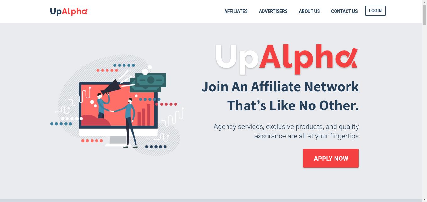 UpAlpha is a leading performance marketing affiliate network that specializes in delivering unique, high-quality finance, debt, gold and ecommerce offers.