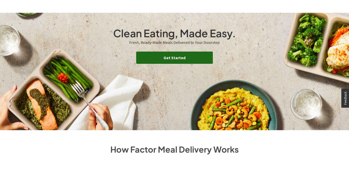 Get up to $75 off your Factor subscription and enjoy hassle-free healthy meals. Our chef-prepared meal delivery services come with fully cooked, ready-to-eat meals.