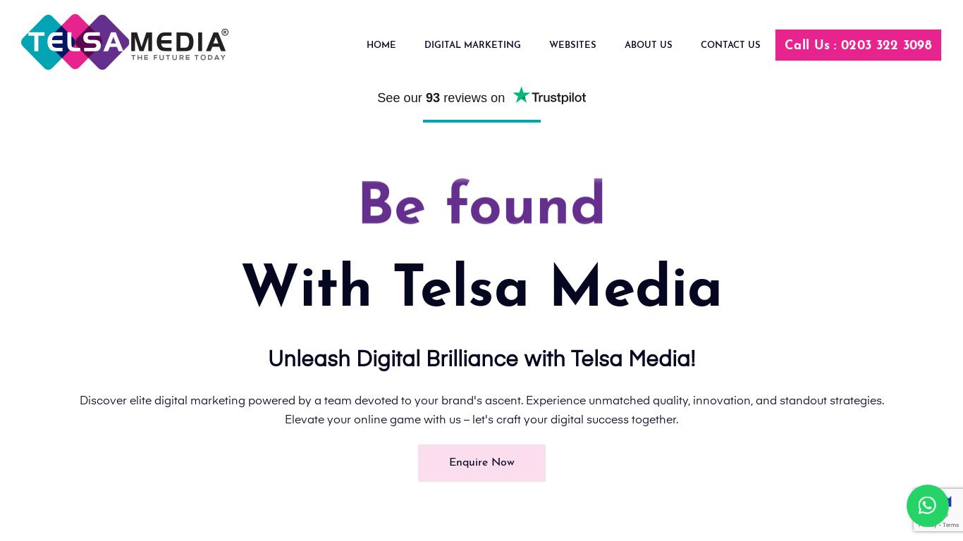 Telsa Media is the Best Web Design, Digital marketing company - Gives you Outstanding Results from Web Design, PPC & Results-Oriented SEO.